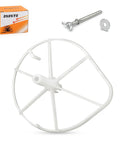Kickass Premium Air Filter Cage And Wingnut Screw Kit For Honda CR125R CR250R Dirtbike Setup 2002 Through 2007 showing air filter cage, wingnut screw, and packaging.