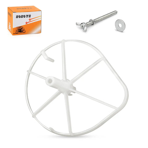 Kickass Premium Air Filter Cage And Wingnut Screw Kit For Honda CR125R CR250R Dirtbike Setup 2002 Through 2007 showing air filter cage, wingnut screw, and packaging.