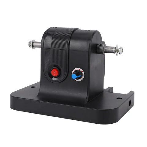 YDuupxe Cordless Mini Bench Grinder With 100W Copper Motor, control panel and stable base for precise metal polishing.