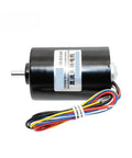 High Performance 42mm Brushless Dc Motor with 24 Volt Ac Drive And 8000 Rpm Speed For Heavy Duty Projects, black motor with wires.