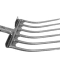 Heavy Duty Steel Fork Head For Soil Turning And Loosening, Pitch Fork Tooth Tool For Gardening And Digging