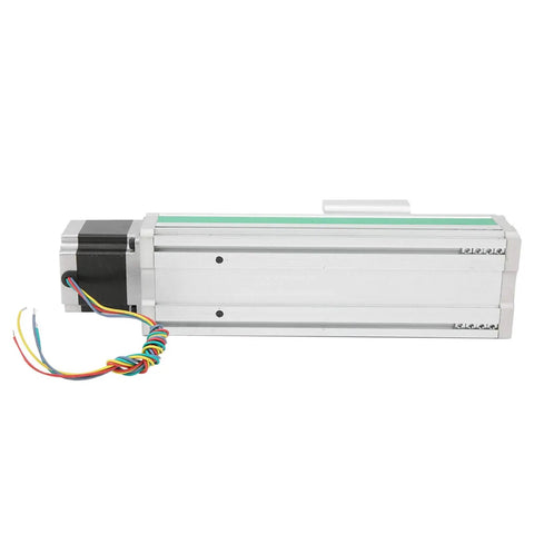 Rock Solid Cnc Slide Stage Actuator Building Slick Motion Systems With Smooth Ball Screw Linear Guide Rail 100Mm Stroke aluminum frame with stepper motor mount.