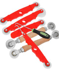 Window Screen Repair Tool Kit Spline Roller Set For Quick And Precise Screen Fixes, DIY Replacement Kit with rollers and tools