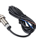 M12 Inductive Proximity Sensor Switch PR12 2DC Cylindrical Detector With 2mm Sensing Distance DC 12 24V 2 Wire Normally Closed Shield Flush Mount CE Certified Heavy Duty Industrial Sensor, M12 metal sensor with cable