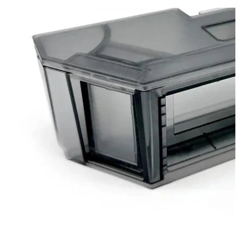 Close-up of Premium Dust Box Compatible With Jonr P20 Pro Vacuum, large capacity debris container with smooth design.