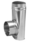 4 Inch Aluminum Dryer Offset Connector For Electric Dryers, Silver Finish, vertical view