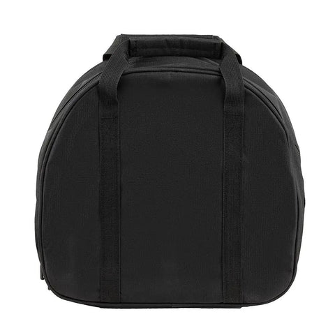 Front view of Auto Boss Cable Bag For Jumper Cables And Cords, 600 Denier Ripstop Water Resistant Fabric, with carry handles.