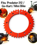 Split Sprocket 42 Tooth Sprocket For 420 Pitch Chain With No Axle Removal Design Fits Predator 212cc Go Carts and Mini Bikes