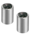 LM3UU Cylinder Linear Motion Ball Bearing 3mm ID x 7mm OD x 10mm Length Four Row Steel Ball Bearings in Carbon Steel Sae52100 2 Pack Must Have for CNC Machining and 3D Printer Linear Rail Guides, two bearings