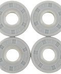 4 Pack Rubber Oil Seal Gasket Replacement For Bread Machine Mixing Component Leakproof And Flour Leakage Prevention Smooth Operation Easy Installation Durable Bearing Seal For Home Bakers Pro Grade, 4 rubber seals
