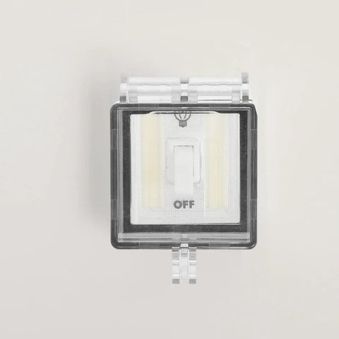 Transparent 2 Inch Button Switch Cover Lock Guard Safety Button Protector for Elevator Power Switches installed