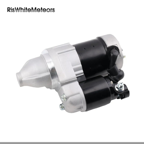 Starter Motor Replacement For Suzuki Outboard 25EL4 25TEL4 DF25E 2006 To 2011 Cross Reference 410-44081 silver and black unit