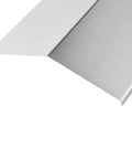 Close-up of Heavy Duty Heat Plate Replacement Set 2 Pack For Megamaster Nexgrill Cuisinart CGG306 Burner Covers 8200033M 8200033.