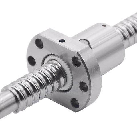 C7 RM16 SFU16 Pre Machined Ball Screw Kit With BK BF12 Fixed Floating Mounts, showing detailed screw and mount assembly.
