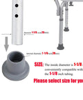 Replacement Feet for Shower Chairs and Bath Benches Non Slip Suction Cup Feet With Metal Insert Reinforced TPR Rubber.
