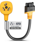 Slick Plug And Play Nema 10-30 Adapter For Tesla Gen 2 Mobile Charger, 24 Amp 240V Juice with three prong connector.