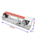 Rugged 600W Brushless Belt Sander With Water Cooling For Sweet Polishing And Knife Sharpening 915X50mm Belt close up view