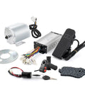 36V 1000W Brushless DC Mid Motor Kit With 3100 RPM No Load, 27.7A Rated Current, 30A Speed Controller, Twist Grip Throttle components