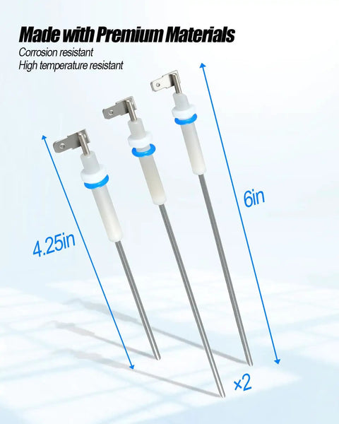 Premium Steam Probe Replacement Set For Breville Oracle Dual Boiler Coffee Makers, 6in height, corrosion-resistant, high-temp stable.