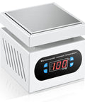 High Power Soldering Hot Plate Station 110V 350W with 100x100mm aluminum plate and digital display for precise PCB rework and lab use