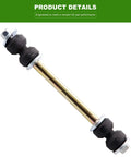Front Suspension Kit For Chevy Silverado 1500 Suburban 1500 Tahoe 1999 To 2006 Includes Upper Control Arm Inner And Outer Tie Rod Ends Sway Bar Link And Lower Ball Joints, steel sway bar link