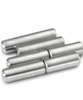 304 Stainless Steel Cylindrical Pin Locating Dowel Set, 12 mm Diameter, 4 to 100 mm Length Range, solid shaft rods in view