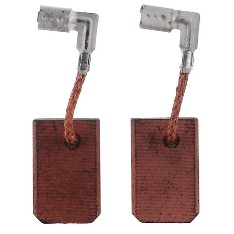 Heavy Duty Copper Carbon Brush Replacement Set Fits Various Cordless Power Tools with copper brushes and wires for motor maintenance.