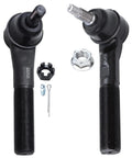 4x4 Front Suspension Kit 13pc For 2000 To 2002 Dodge Ram 2500 4WD Includes Front Upper And Lower Ball Joints Inner And Outer Tie Rods Sway Bar End Links Adjusting Sleeves, front tie rods with hardware