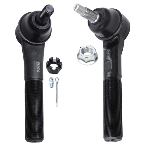 4x4 Front Suspension Kit 13pc For 2000 To 2002 Dodge Ram 2500 4WD Includes Front Upper And Lower Ball Joints Inner And Outer Tie Rods Sway Bar End Links Adjusting Sleeves, front tie rods with hardware