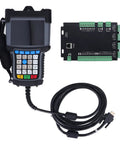 3 Axis CNC Motion Control System Kit With Color Display For Precision Tool Change On Factory Floor A Pro Workhorse With 16 Input 8 Output Stepper Board And 16 Input 16 Output Servo Board Plus 0 To 10 Volt Analog Output For Accurate Machine Control, handheld controller and board