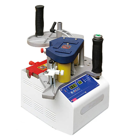 Portable Manual Edge Banding Machine For Woodworking With Curve And Straight Edges Pro Grade High Efficiency Edge Bander 800W Power
