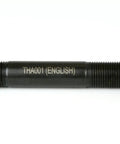 Long English Knock Out Punch Draw Stud For 3/4-16 Thread, Heavy Duty Engineering Tool Accessory For Hydraulic Punches, 4.84 In Length