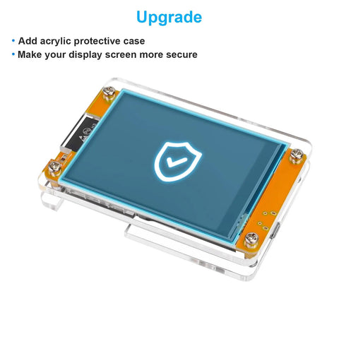 2.8 Inch ESP32 Development Board With WiFi And Bluetooth Dual Core 240MHz 320x240 TFT LCD Touch Screen Module in Acrylic Shell