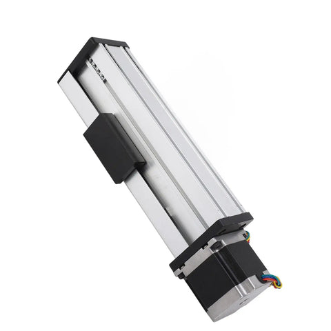 Electric Linear Actuator 100mm Stroke With 1605 Ball Screw Drive 0.03mm Positioning Precision shown diagonally on white background