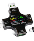 USB C Power Meter And Digital Multimeter All In One Gear, Voltage From 3.6 To 32 Volts And Current From 0 To 8 Amps Tester device