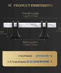 Top Shelf 10 Pack 3 Inch White Marble Cabinet Pulls With Sleek Black Zinc Alloy Bases dimensions and installation details