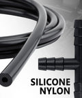 Six Piece Five Foot Silicone Vacuum Hose Kit For Your Ride, Includes Sixty Four Connectors, Hoses In One Eighth Inch, Nylon detail
