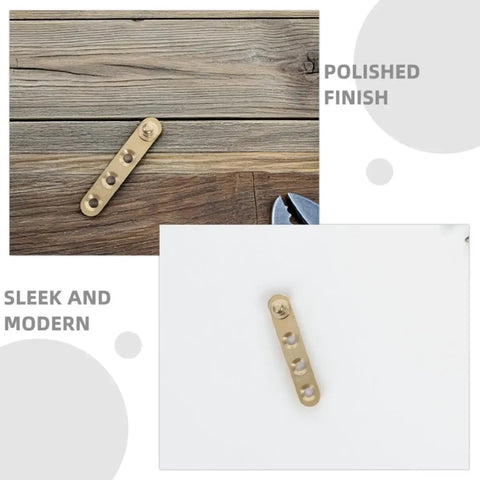 8 Pack Copper Door Shaft Rotation Hinges With Top And Bottom Pivot, polished finish, sleek and modern on wood and white surfaces