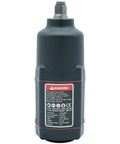 One Half Inch Beefy High Torque Air Impact Wrench Delivers Up To 1180 Ft Lbs Maximum Loosen Torque For Heavy Duty Auto Repair Fleet Maintenance Construction And Home Garage Tasks, showing back label and warning instructions.