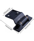 Heavy Duty Concealed Door Hinges For Cabinets And Distribution Cabinets Zinc Alloy Hardware with measurements