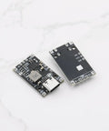 Two Piece 2S 3S Bms Charger Protection Board For Lithium Ion Polymer Batteries Featuring Type C Input Plus 1.5A Boost Module, compact size.