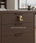 Cam Lock For Drawers And Cabinets With 3 Digit Combination Gold Zinc Alloy Security Lock No Key Hassle For Home Office Lockers