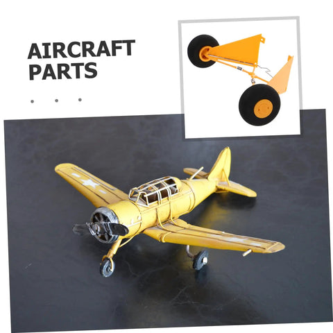 Lightweight RC Airplane Landing Gear Kit Easy Install For RC Plane Model Aircraft Durable Plastic Construction
