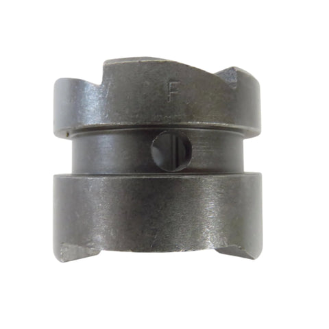 Clutch dog replacement part, front view for Yamaha outboard motors (metal, gray)