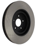 Centric Premium front brake rotor 120.42100 with black hub, for Infiniti and Nissan models