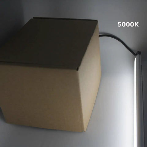 Under Cabinet LED Light Kit 3 Bar Set 1 Ft Each 20W 1000 Lumen Daylight White 5000K Dimmable Plug In Kitchen Cabinet Lights No Dots