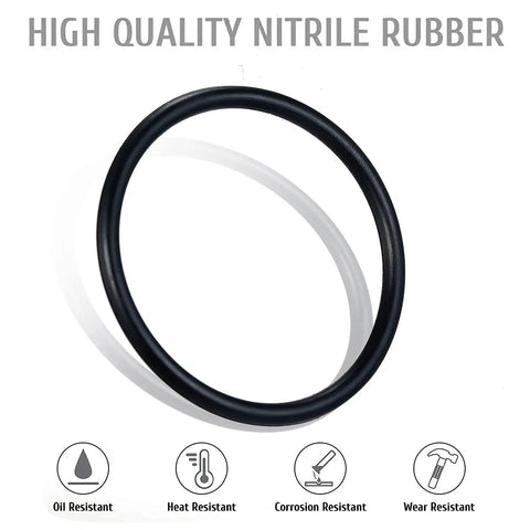 All In One Metric O Ring Kit With 32 Sizes In Buna N 70A Rubber Seals For Faucets Plumbing And Automotive Use 419 Pieces Durable Oil Resistant High Temp Tolerance For Quick Fixes, black nitrile O-ring