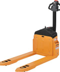Premium Global Industrial Self-Propelled Electric Pallet Jack Truck Featuring Dual 60Ah Batteries For Heavy Duty Warehouse Material Handling.
