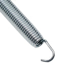 Close-up of Heavy Duty 10-Pack Extension Springs Steel 50KG Load Capacity 17.8cm for Garage Doors and Equipment.