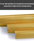 Top Shelf Solid Brass Round Rod 15Mm Diameter By Point Three Meter Length Two Pack Pure Copper Alloy Stock For DIY metalworking, golden finish.
